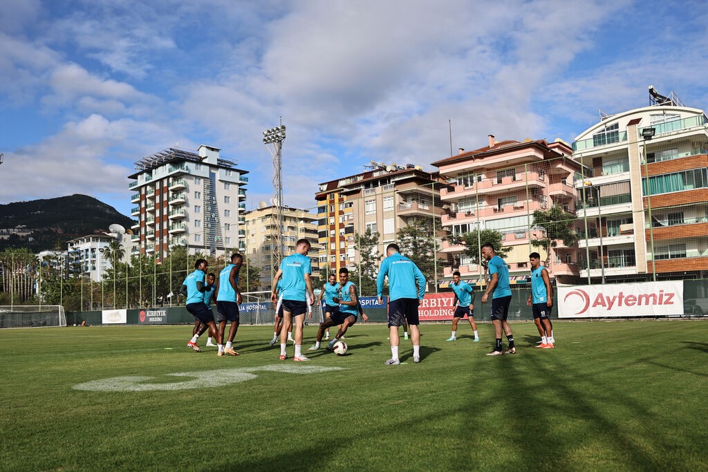 Alanyaspor, Beşiktaş maçı hazırlıklarını tamamladı