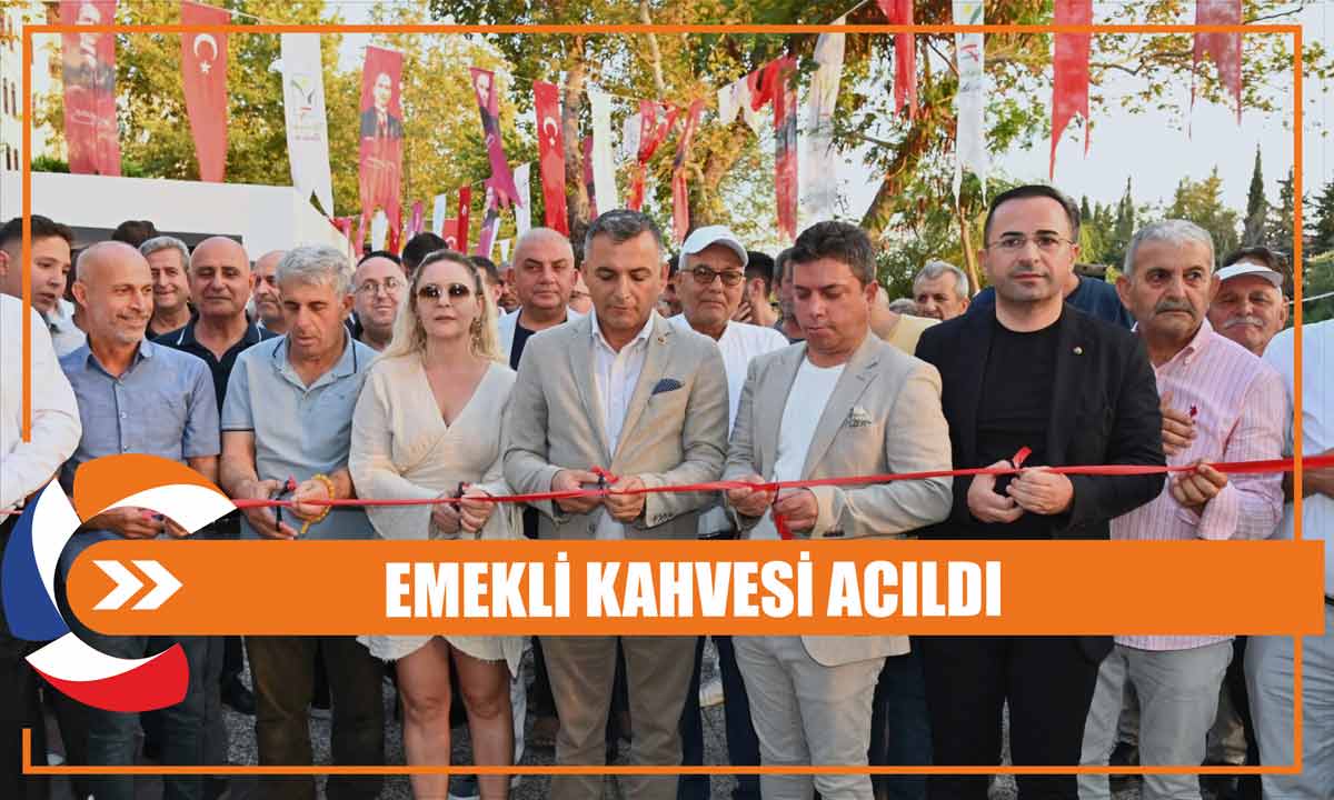 Manavgat Belediyesi Emekli Kahvesi açıldı