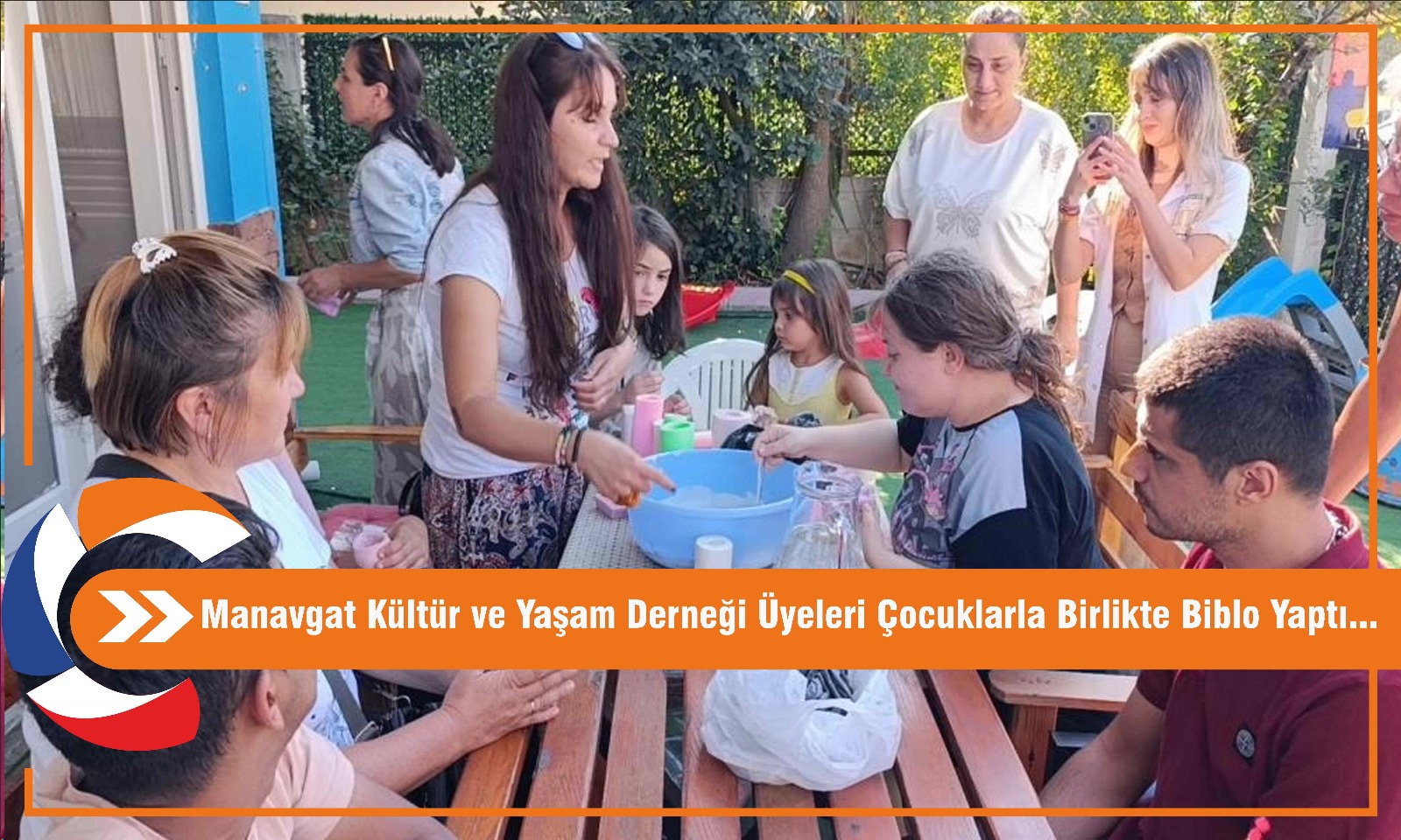 Manavgat Kültür ve Yaşam Derneği Üyeleri Çocuklarla Birlikte Biblo Yaptı...