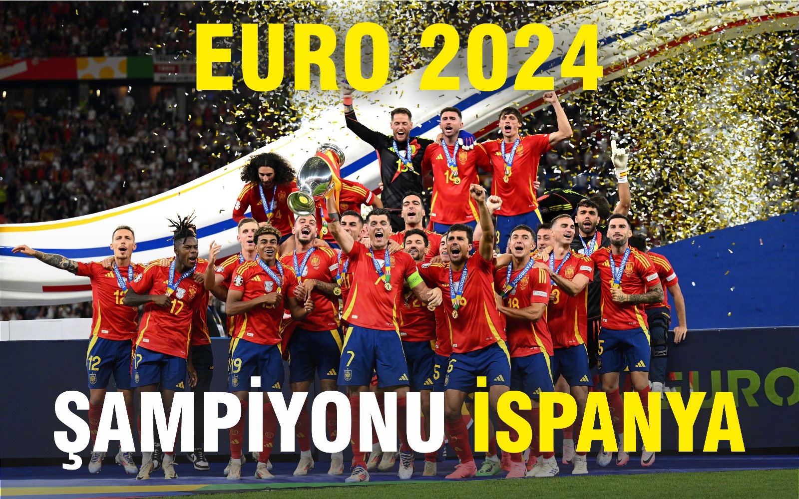 EURO 2024 Şampiyonu İspanya 