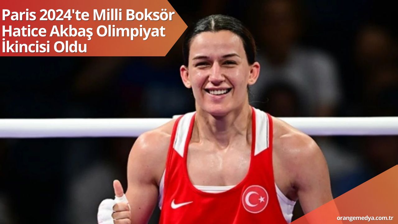 Paris 2024'te Milli Boksör Hatice Akbaş Olimpiyat İkincisi Oldu