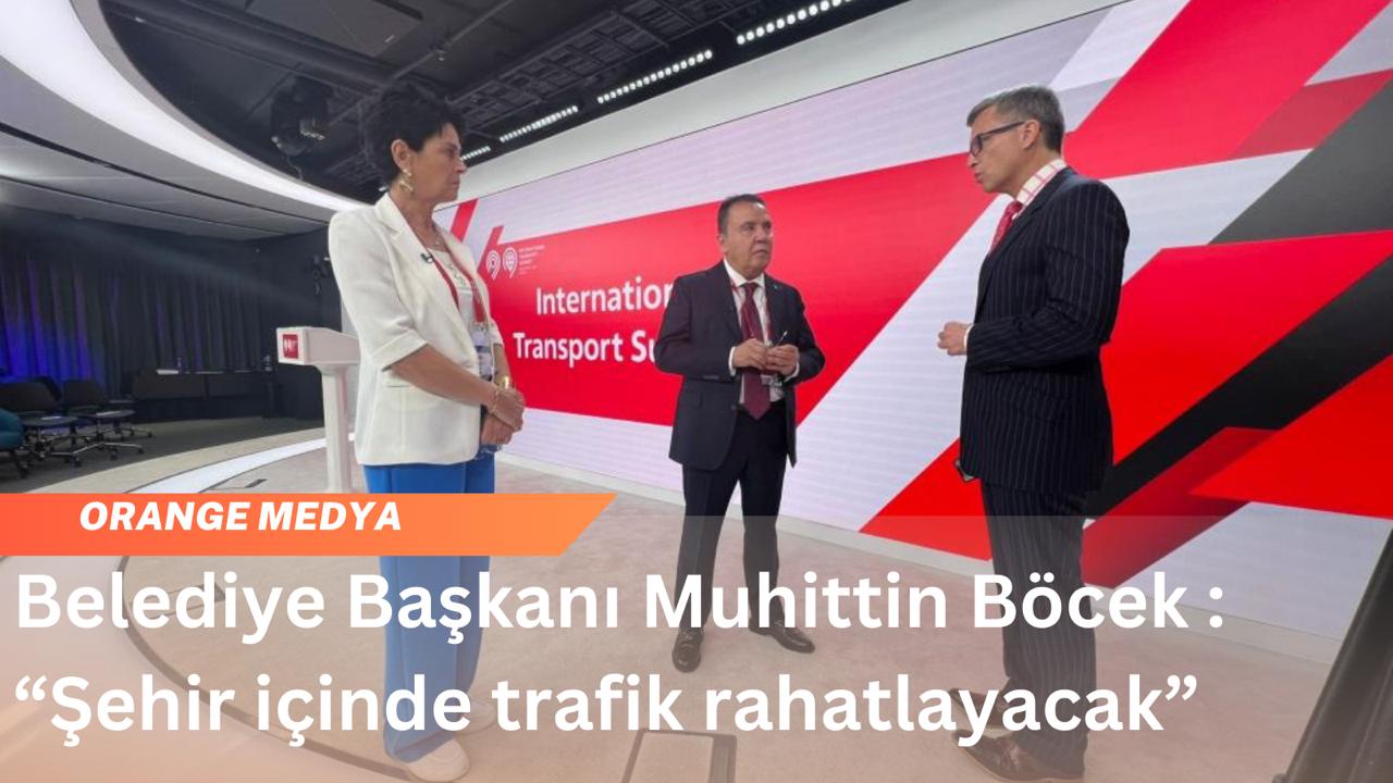 Belediye Başkanı Muhittin Böcek : “Şehir içinde trafik rahatlayacak” 