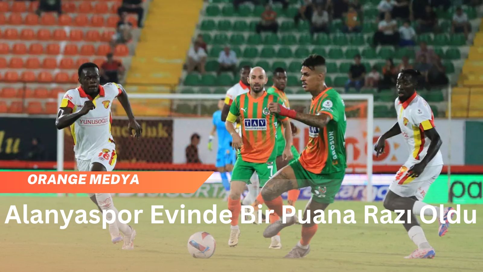 Alanyaspor Evinde Bir Puana Razı Oldu