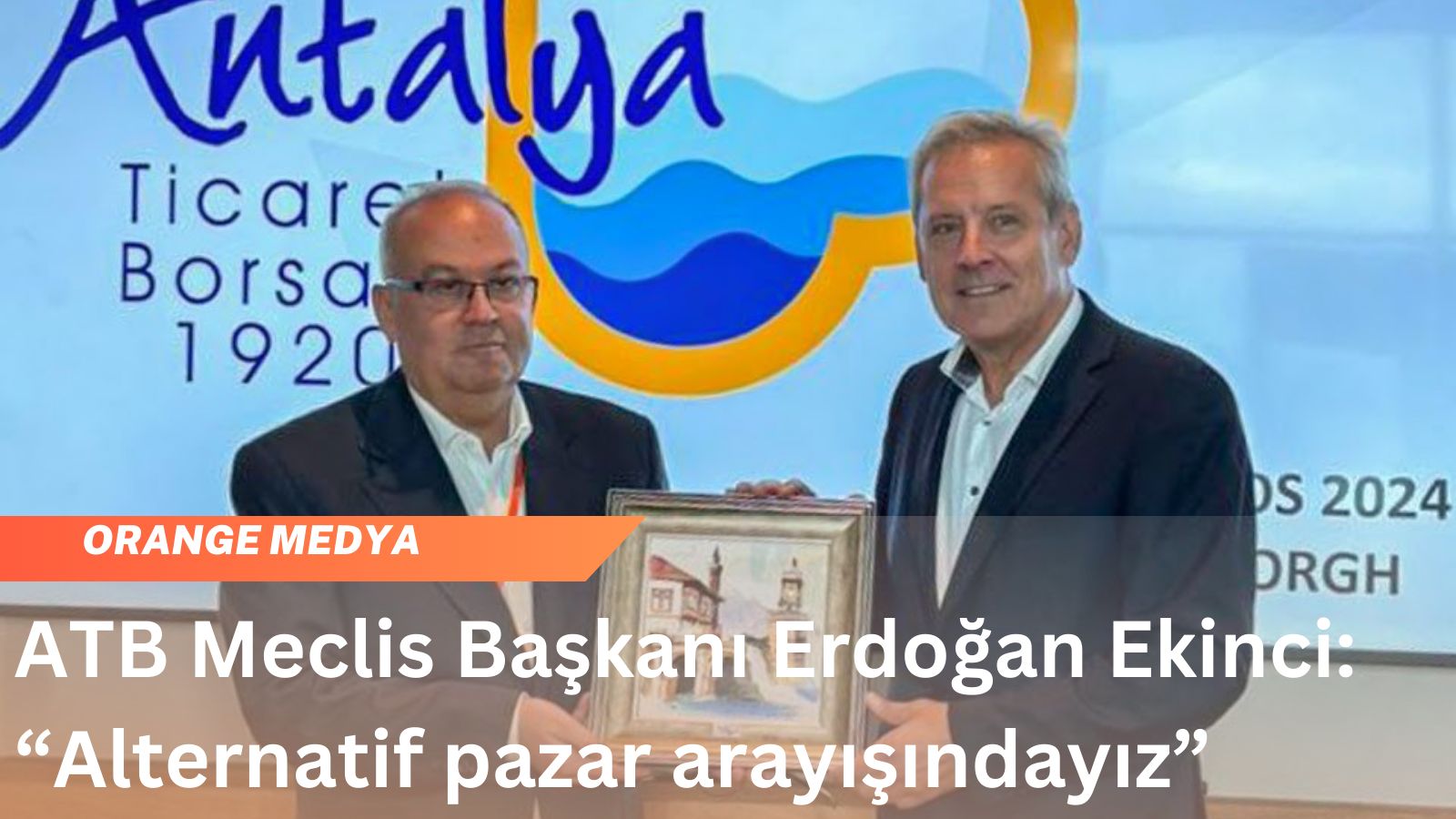 ATB Meclis Başkanı Erdoğan Ekinci: “Alternatif pazar arayışındayız” 