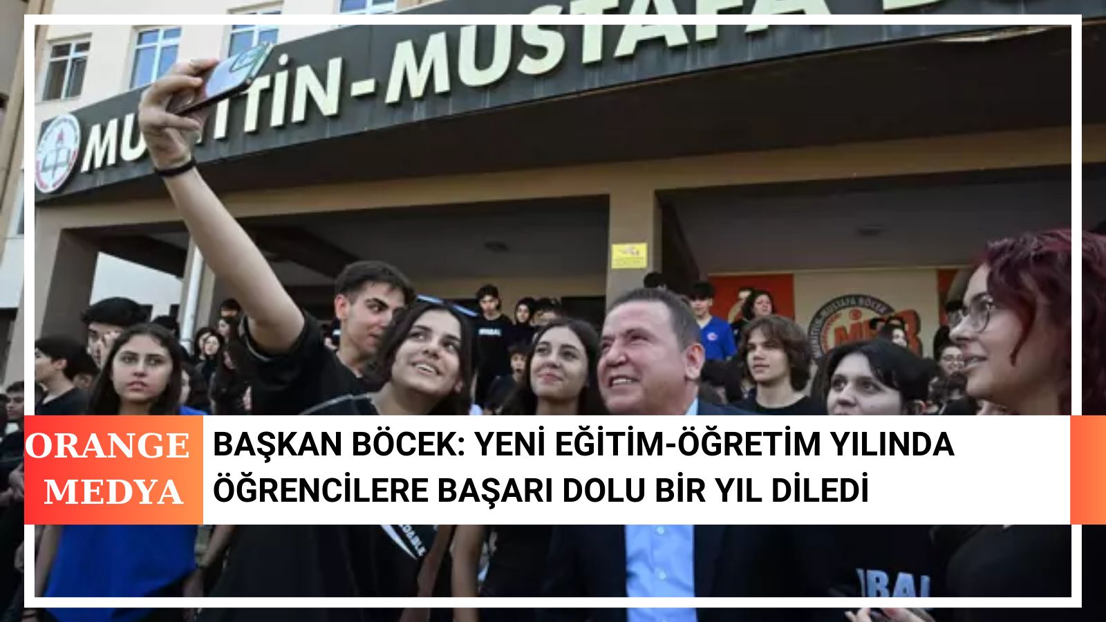 Başkan Böcek: Yeni Eğitim-Öğretim Yılında Öğrencilere Başarı Dolu Bir Yıl Diledi