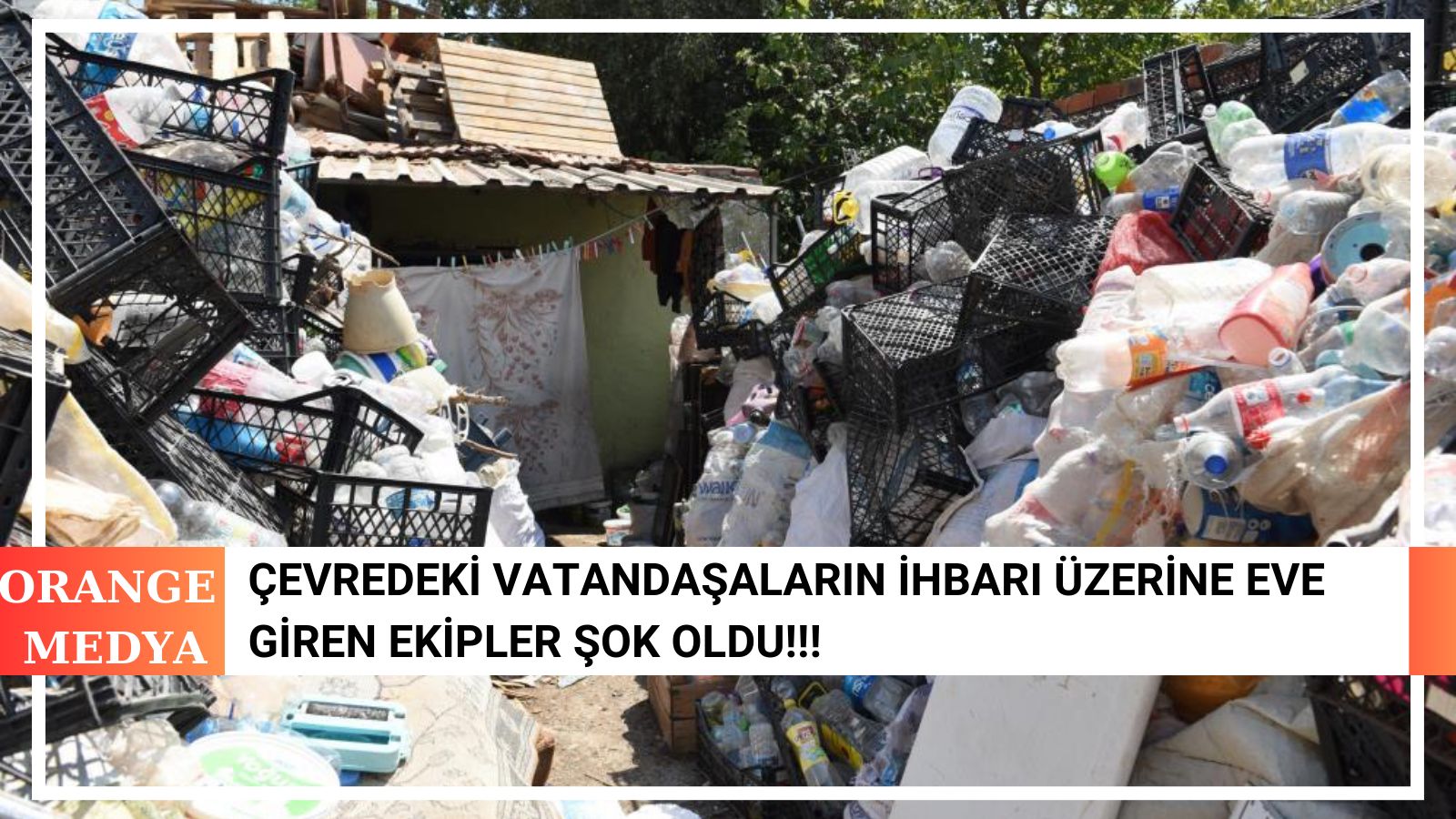 Çevredeki Vatandaşaların İhbarı Üzerine Eve Giren Ekipler Şok Oldu!!!