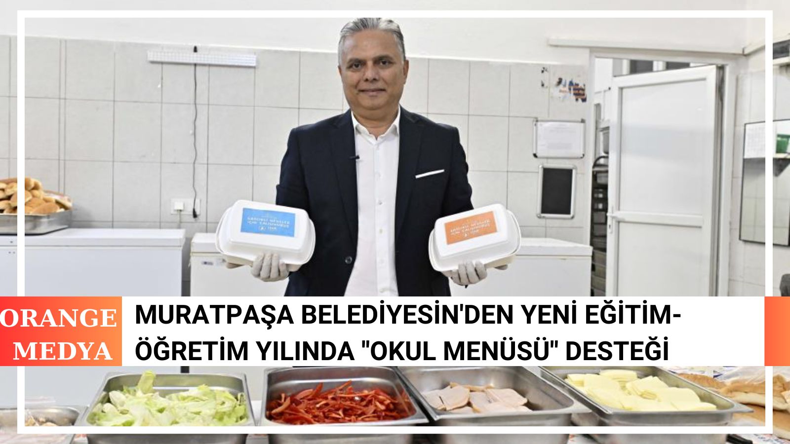 Muratpaşa Belediyesin'den Yeni Eğitim-Öğretim Yılında ''Okul Menüsü'' Desteği