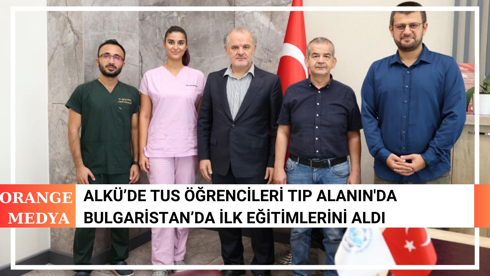 ALKÜ’de TUS Öğrencileri Tıp Alanın'da Bulgaristan’da İlk Eğitimlerini Aldı