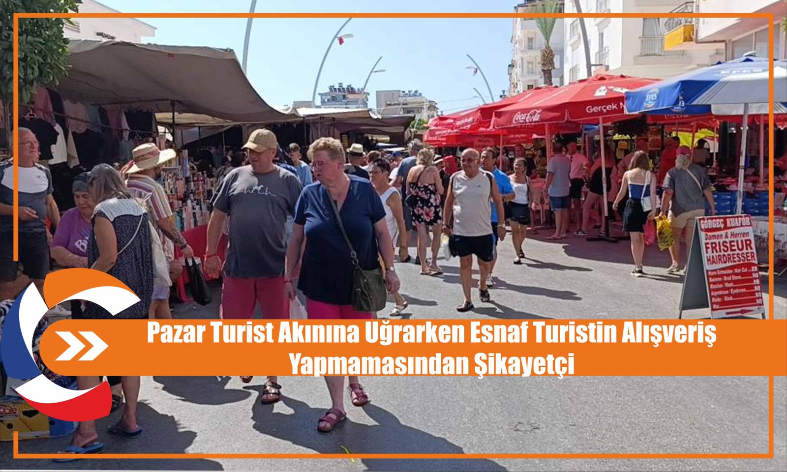 Pazar Turist Akınına Uğrarken Esnaf Turistin Alışveriş Yapmamasından Şikayetçi 