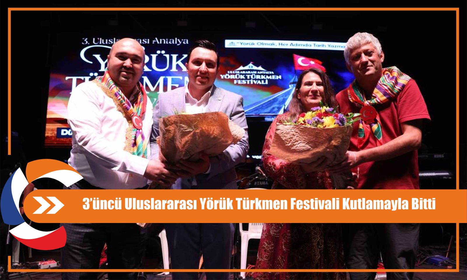 3’üncü Uluslararası Yörük Türkmen Festivali Kutlamayla Bitti