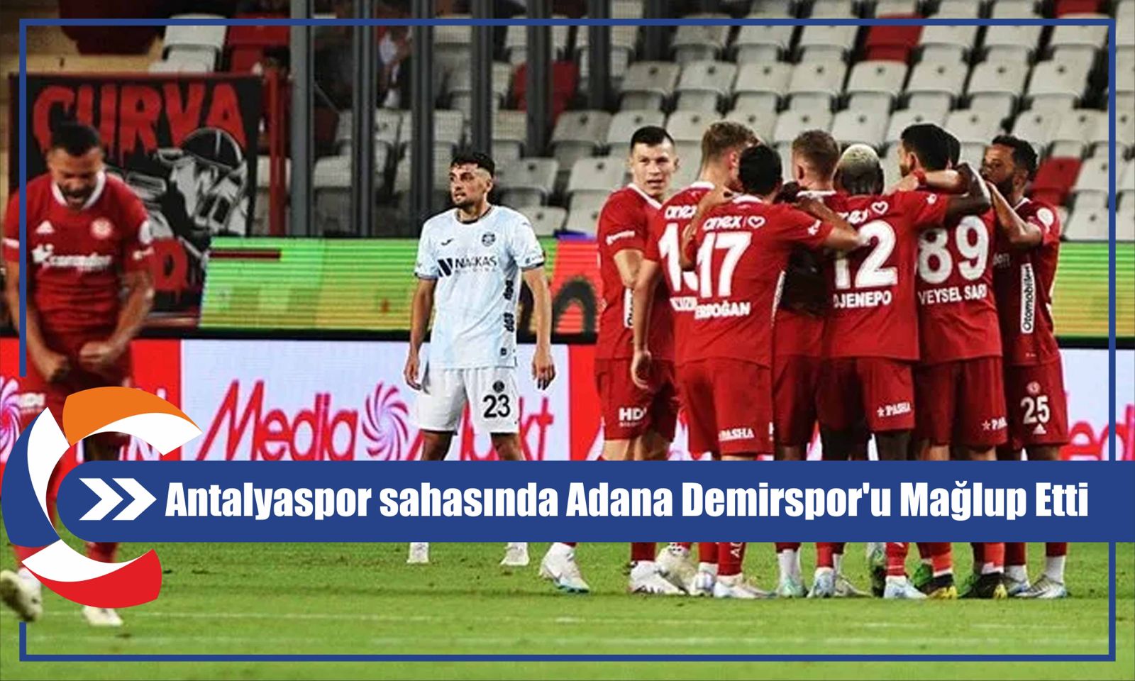 Antalyaspor sahasında Adana Demirspor'u Mağlup Etti