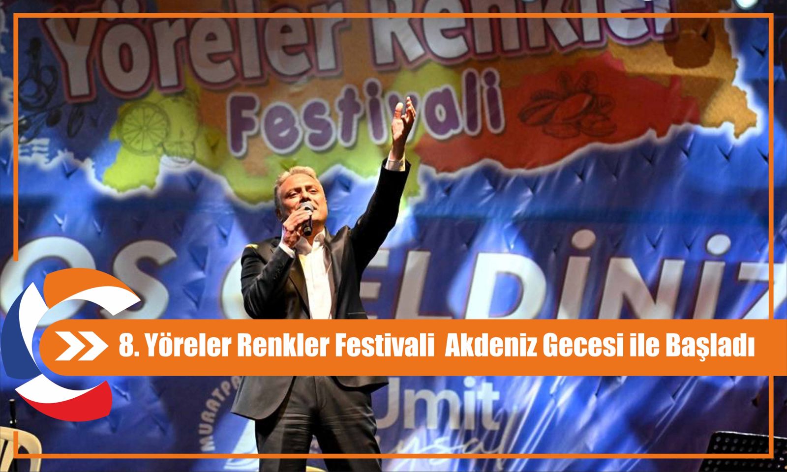 8. Yöreler Renkler Festivali  Akdeniz Gecesi ile Başladı