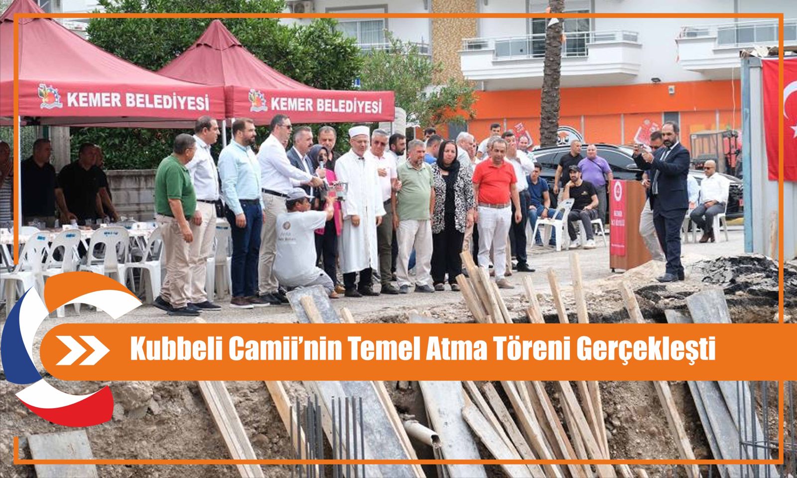 Kubbeli Camii’nin Temel Atma Töreni Gerçekleşti