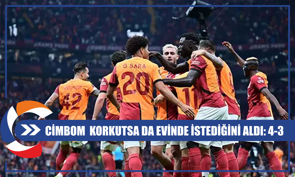 CİMBOM  KORKUTSA DA EVİNDE İSTEDİĞİNİ ALDI: 4-3 