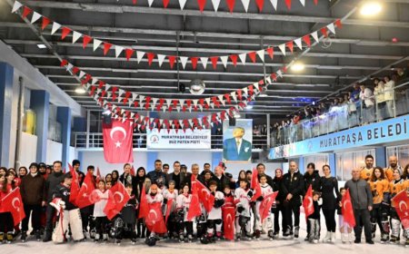 Akdeniz’in ilk ve tek doğal buz pisti yeniden hizmete açıldı.