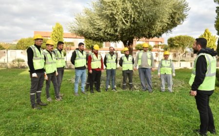 Kepez Belediyesinde Önce İş Güvenliği Sonra İş Başı.