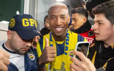 Anderson Talisca, Fenerbahçe için İstanbul'da