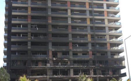 12 katlı inşaattaki yangının boyutları bir gün sonrası ortaya çıktı.