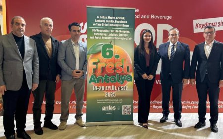 ATSO Başkanı Hacısüleyman, ANFAŞ'ta 18-20 Eylül tarihinde yapılacak ‘Fresh Antalya Fuarı'nda tüm üyeleri ve kuruluşları yer almaya davet etti.