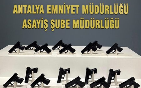 Antalya'da son 1 haftadaki asayiş olaylarında 197 Şahıs tutuklandı.