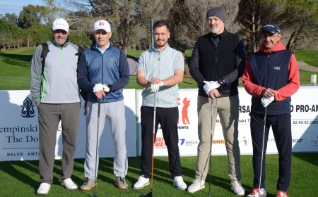 Bu yıl 30'uncusu düzenlenen Golf Mad Pro-Am Golf Turnuvası Başladı.
