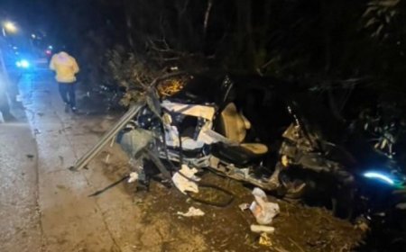 Antalya'da Alkollü Sürücü Elektrik Direğine Çarptı: 2 Yaralı