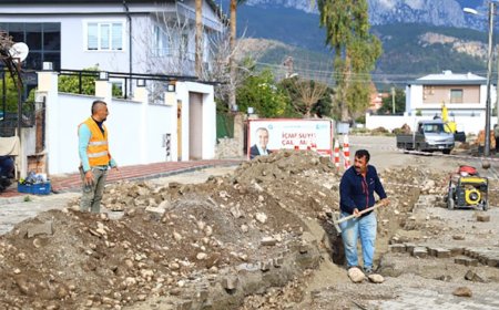 ekirova'da içme suyu sorunu çözülüyor