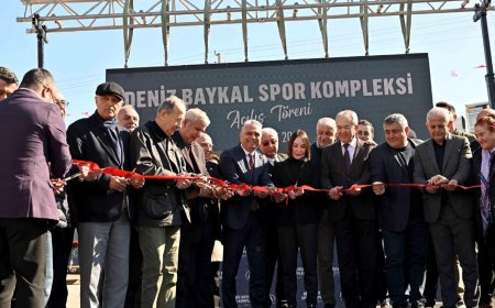 Deniz Baykal Spor Kompleksi Açılışı: Antalya'da Yeni Bir Dönem Başladı
