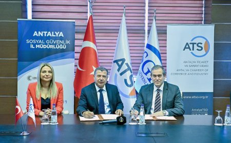 ATSO ve SGK, rehberlik ve iş birliği protokolü imzaladı