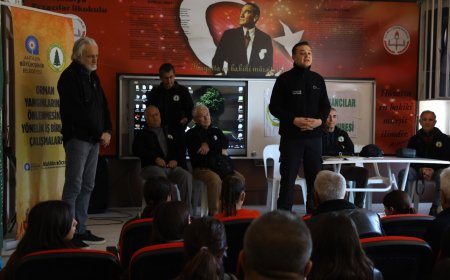 Miniklere orman yangınları ile mücadele eğitimi