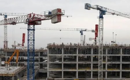 İnşaat üretiminde yıllık bazda yüzde 14,4 artış.