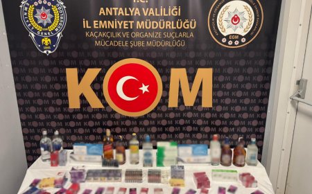 Kaçakçılık ve Organize Suçlarla Mücadelede Son 1 Haftada Gerçekleştirilen Operasyonlar