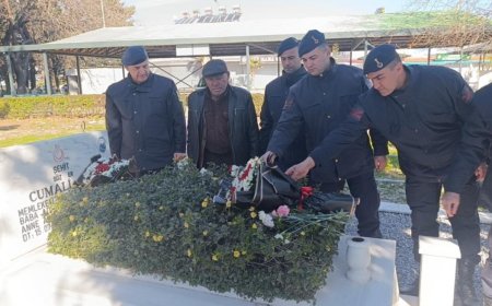 Şehit Piyade Er Cumali Gür mezarı başında anıldı