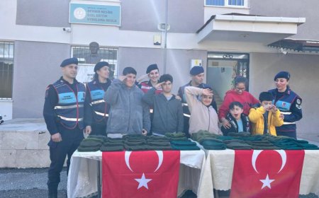 "Mehmetçik Üşümesin" projesiyle özel eğitim öğrencilerinden anlamlı destek
