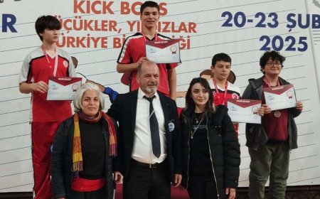Burdurlu kick boksçulardan 4 madalya