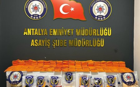 Antalya'da İş Yerine Kurşun Sıkıp Kaçan Şüpheliler Yakalandı