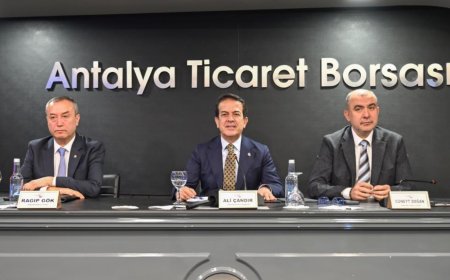 ATB Başkanı Ali Çandır: "Hal Yasası ile ilgili çalışma yapıyoruz"