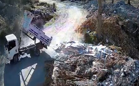 Kaçak moloz ve hafriyat dökümüne foto kapanlı takip