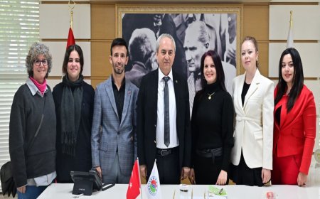 TEMA Vakfı Antalya yönetimi, Kepez Belediye Başkanı Mesut Kocagöz'ü ziyaret etti.