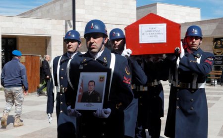 14 yıldır bitkisel hayattaki Gazi Jandarma Astsubay Kıdemli Başçavuş Şahin Çınar son yolculuğuna uğurlandı