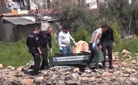 Antalya'da Boş Arazide Kadın Cesedi Bulundu