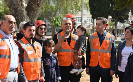 Muratpaşa’da afet tahliye tatbikatı başarıyla gerçekleştirildi