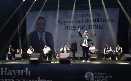 Ramazan şenliklerinde Mahmut Tuncer esintisi