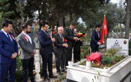 Gazipaşa'da Çanakkale şehitleri törenle anıldı