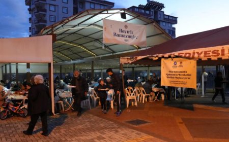 Alanya’da 3 noktada günlük 3 bin kişiye iftar sofrası