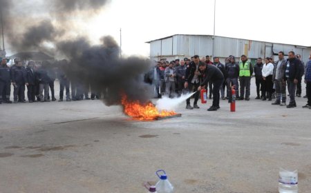 Kepez Belediyesi Personeline Acil Durum Yangın Eğitimi Verildi