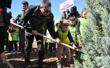 Antalya’da Orman Haftası Kapsamında Vali Şahin Fidan Dikim Etkinliğine Katıldı