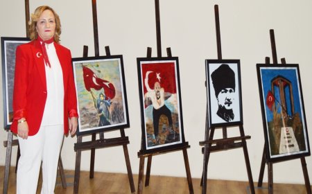 Konyaaltı'nda Çanakkale Zaferi İçin Sergi Düzenlendi