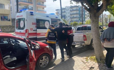 Antalya'nın Gazipaşa ilçesinde kontrolden çıkan motosiklet sürücüsü yaralandı.