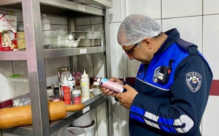 Alanya'da zabıtadan bayram öncesi sıkı denetim